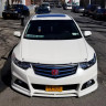 Вставка между клыками переднего бампера Modulo для Honda Accord (VIII gen)(2008-2013) купить недорого с доставкой в Красногорск
