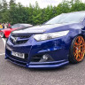 Вставка между клыками переднего бампера Modulo для Honda Accord (VIII gen)(2008-2013) купить недорого с доставкой в Красногорск