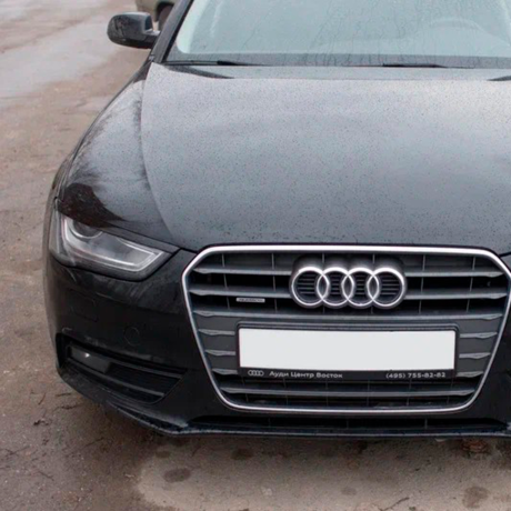 Накладки на фары (реснички) для AUDI А4 (2007-2011) купить недорого с доставкой в Красногорск
