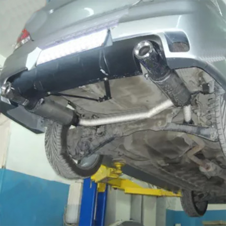 Нижнее крепление заднего бампера "EVO" для Mitsubishi Lancer IX (2003-2009) купить недорого с доставкой в Красногорск
