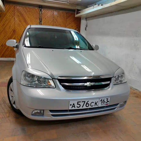 Накладки на фары (реснички) для Chevrolet Lacetti седан (2004-2013) купить недорого с доставкой в Красногорск