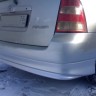 Накладка на задний бампер Toyota Corolla (120, 121 Fielder) купить недорого с доставкой в Красногорск