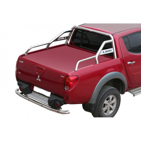 Дуга багажника с боковой поддержкой (d63,5) для Mitsubishi L200 (2006-2014)(Нерж. Сталь) купить недорого с доставкой в Красногорск