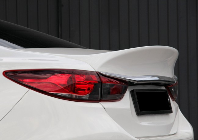 Крышка багажника var №2 место под номер "овал" для Mazda 6 (2013-н.в.) купить недорого с доставкой в Красногорск