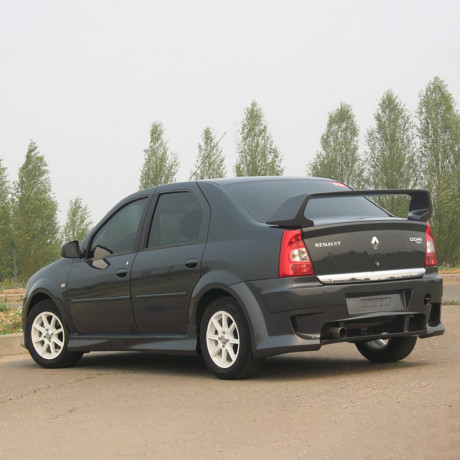 Спойлер "Power DM" для Renault Logan (фаза 2) купить недорого с доставкой в Красногорск