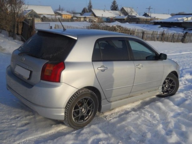 Накладка на задний бампер "Bomex" Toyota Corolla Runx/Allex купить недорого с доставкой в Красногорск