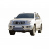 Кенгурин «Волна» с дополнительной защитой двигателя (d63,5) для Toyota Land Cruiser Prado120 (2002-2009)(Окрашенное) купить недорого с доставкой в Красногорск