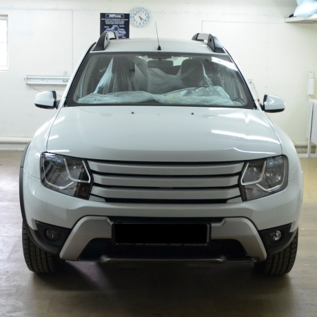 Решетка радиатора "КАРТ" для Renault Duster рестайлинг с 2015 г.в купить недорого с доставкой в Красногорск
