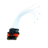Разъем к датчику массового расхода воздуха BOSCH для B@3 2108-21099, 2110-2112, 2113-2115, 21214 (с проводами сечением 0,5 кв.мм, длина 120 мм) купить недорого с доставкой в Красногорск