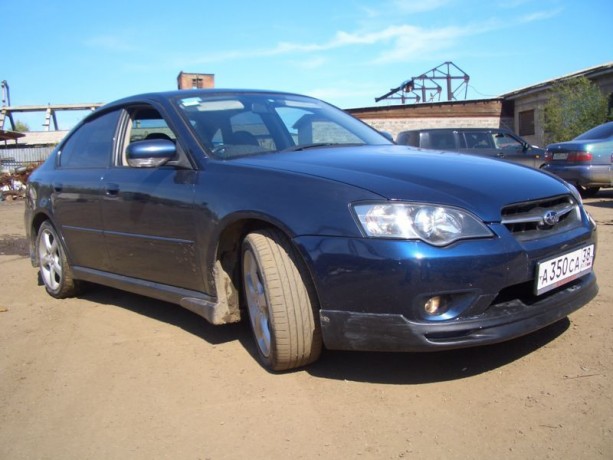Накладки на пороги (сток) Subaru Legacy B4/Lancaster (BL5, BLE) купить недорого с доставкой в Красногорск