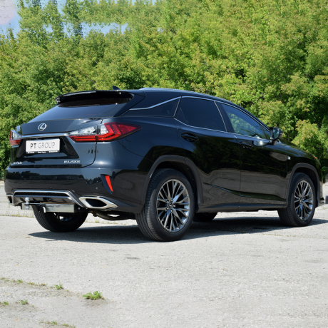 ТСУ /съемный квадрат/ с НЕРЖ накладкой LEXUS RX (кроме Long) 2015-2019/ F-Sport 2015-2019 купить недорого с доставкой в Красногорск