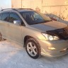 Накладка на передний бампер "Aura" Lexus RX 330 купить недорого с доставкой в Красногорск