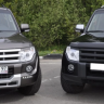 Решетка радиатора "Broomer Design" var №2 для Mitsubishi Pajero 4 (2006-2015) купить недорого с доставкой в Красногорск