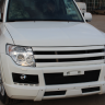 Решетка радиатора "Broomer Design" var №2 для Mitsubishi Pajero 4 (2006-2015) купить недорого с доставкой в Красногорск