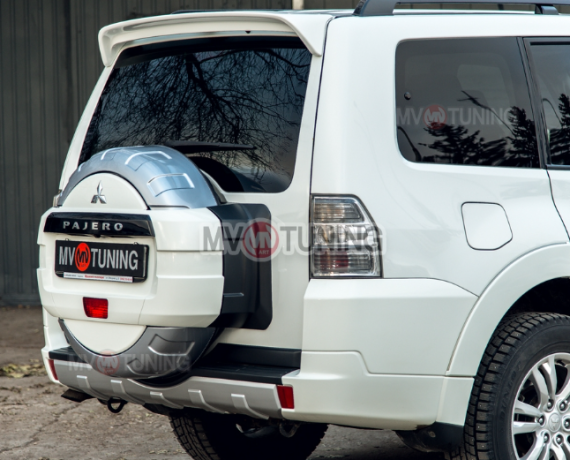 Бокс запасного колеса не окрашенный и прошитый для Mitsubishi Pajero IV (2006-2014) купить недорого с доставкой в Красногорск
