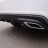 Диффузор заднего бампера var №1 (под покраску) для Chevrolet Cruze (2008-2012)