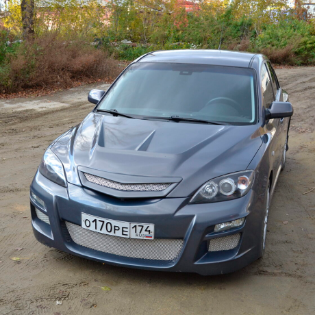 Бампер передний "Autoexe" для Mazda 3 купить недорого с доставкой в Красногорск