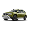 Защита переднего бампера двойная с пластинами d63/63мм (НПС) Renault Duster (2016-н.в.) купить недорого с доставкой в Красногорск