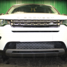 Защита радиатора "Standart" Land Rover Discovery Sport (2014-2019) чёрная купить недорого с доставкой в Красногорск
