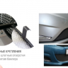 Защита радиатора "Standart" Land Rover Discovery Sport (2014-2019) чёрная купить недорого с доставкой в Красногорск