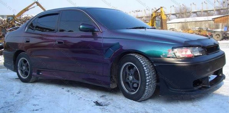 Накладки на пороги Toyota Corona/Carina-E/Caldina (Кузов 190) купить недорого с доставкой в Красногорск