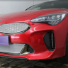 Защита радиатора "PREMIUM" Kia Stinger (2017-н.в.) низ, хром купить недорого с доставкой в Красногорск