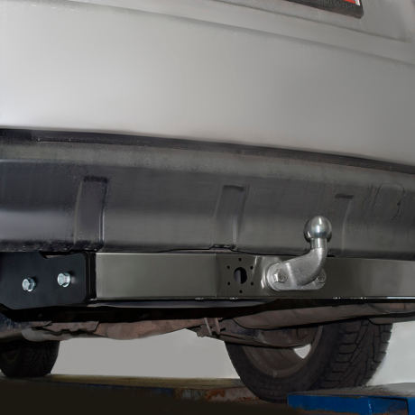 ТСУ /тип F/ с НЕРЖ накладкой MITSUBISHI Outlander XL 2007-2012/ CITROEN С-Сrosser 2007-2012/ PEUGEOT 4007 2007-2012 купить недорого с доставкой в Красногорск