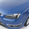 Накладки на фары (реснички) широкие var №2 для Ford Focus 2 (2004-2008) купить недорого с доставкой в Красногорск