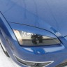 Накладки на фары (реснички) широкие var №2 для Ford Focus 2 (2004-2008) купить недорого с доставкой в Красногорск
