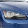 Накладки на фары (реснички) широкие var №2 для Ford Focus 2 (2004-2008) купить недорого с доставкой в Красногорск
