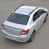 Рейлинги (Черный Муар) "Комфорт" RENAULT Logan (2014-н.в.) купить недорого с доставкой в Красногорск
