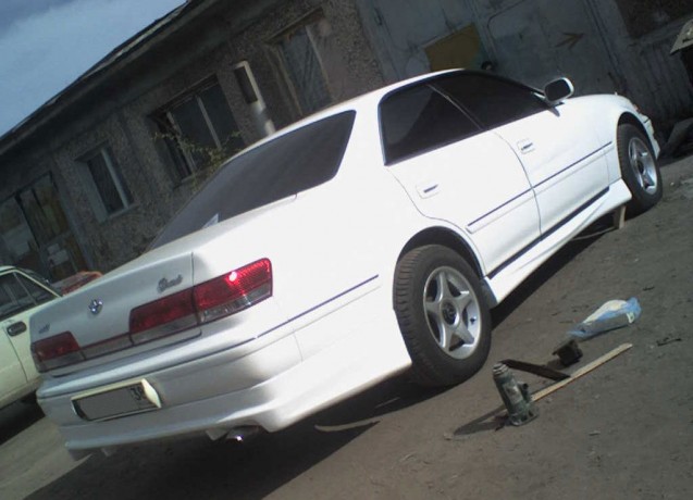 Накладка на задний бампер "TRD" Toyota Mark II (100) купить недорого с доставкой в Красногорск