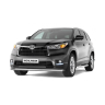 Защита переднего бампера одинарная d63мм (НПС) Toyota Highlander (2014-н.в.) купить недорого с доставкой в Красногорск
