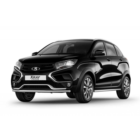 защита переднего бампера одинарная d51мм (нпс) l@da XR@Y cross (2018-н.в.) купить недорого с доставкой в Красногорск