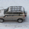 Платформа "Спринт" на B@3 2123 "Chevrolet Niv@" установка на штатные рейлинги купить недорого с доставкой в Красногорск