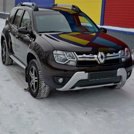 Комплект заглушек "КАРТ" №5 + №6 для Renault Duster (дизель) рестайлинг после 2015 г.в. купить недорого с доставкой в Красногорск