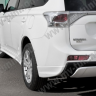 Диффузор заднего бампера "Broomer Design" для Mitsubishi Outlander (3rd generation)(2012-2014) купить недорого с доставкой в Красногорск