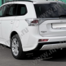 Диффузор заднего бампера "Broomer Design" для Mitsubishi Outlander (3rd generation)(2012-2014) купить недорого с доставкой в Красногорск