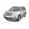 Защита переднего бампера «Труба» (d63,5) для Nissan X-Trail (2007-2011)(Окрашенное) купить недорого с доставкой в Красногорск