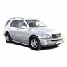Защита порогов с алюминиевым листом (d63,5) для Mercedes-Benz ML 320/350 (2001-2005)(Окрашенное) купить недорого с доставкой в Красногорск