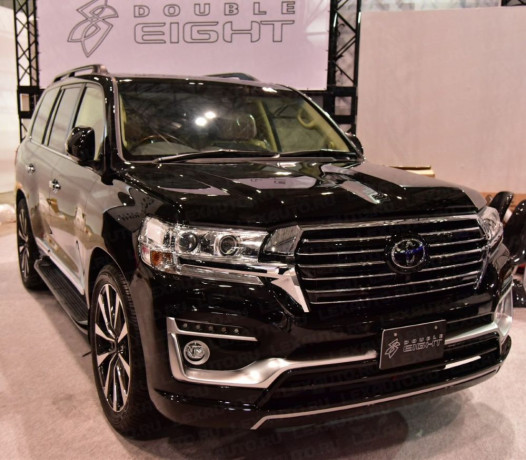 Бампер передний "Double Eight" для Toyota Land Cruiser 200 (Рестайлинг) купить недорого с доставкой в Красногорск