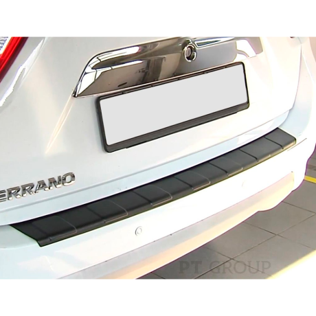 Накладка на задний бампер (ABS) Nissan Terrano (2014-н.в.) купить недорого с доставкой в Красногорск