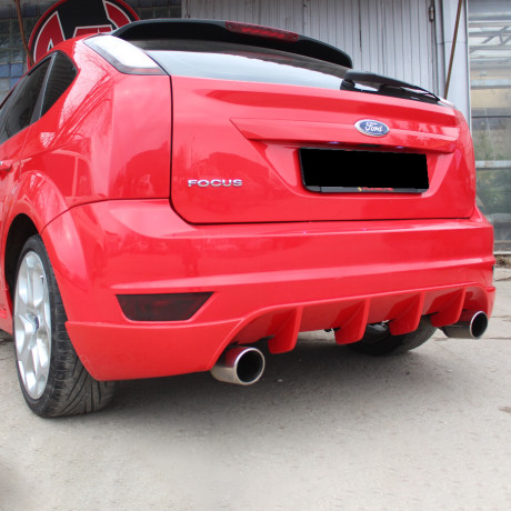 Накладка (юбка) заднего бампера "Lord" для Ford Focus 2 (2008-2011) купить недорого с доставкой в Красногорск