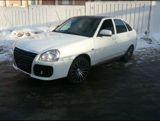 Бампер передний "Порш" для B@3 2170, 2171, 2172 L@DA Prior@ купить недорого с доставкой в Красногорск