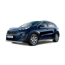 Защита переднего бампера одинарная d63мм (НПС) KIA Sportage (2016-н.в.) купить недорого с доставкой в Красногорск