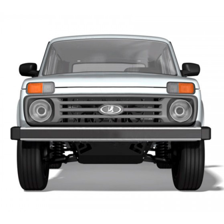 защита двигателя и осей нижних рычагов f-design для L@DA 4x4, urban, стальная 3мм, (окраска стандарт) купить недорого с доставкой в Красногорск