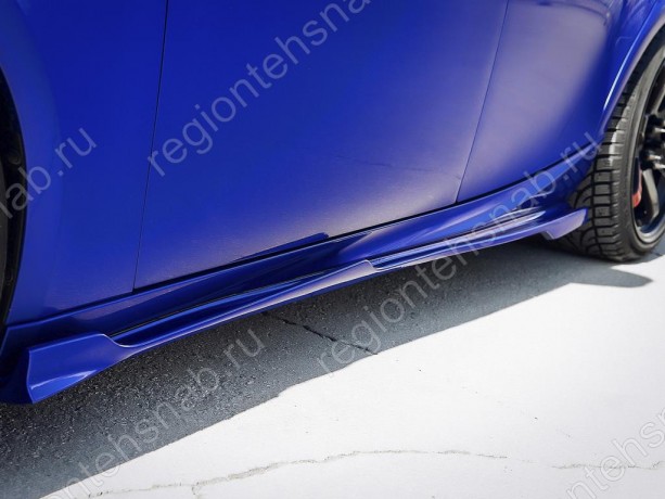 Накладки на пороги для Lexus IS III (2013-н.в.) купить недорого с доставкой в Красногорск