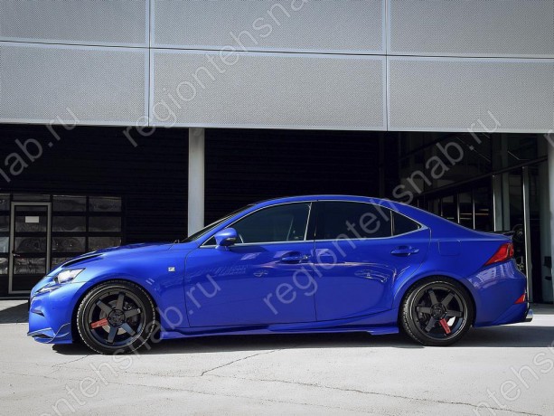 Накладки на пороги для Lexus IS III (2013-н.в.) купить недорого с доставкой в Красногорск