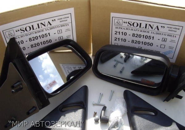 Зеркала заднего вида B@3 2110 "SOLINA", штатные купить недорого с доставкой в Красногорск