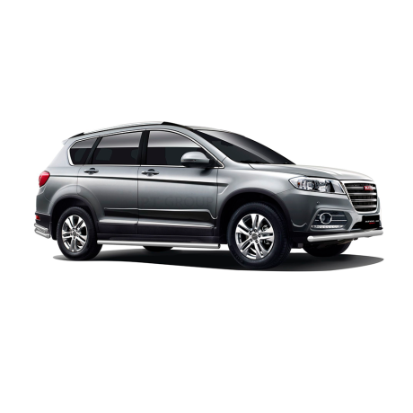 Защита порогов прямая d63мм (НПС) HAVAL H6 (2014-н.в.) купить недорого с доставкой в Красногорск